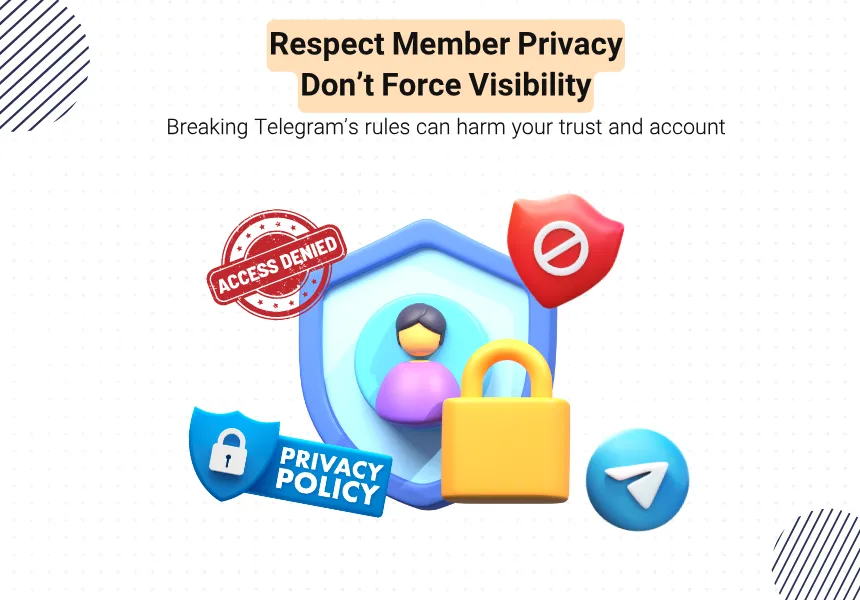Legal and Ethical Concerns of Forcing Member Visibility