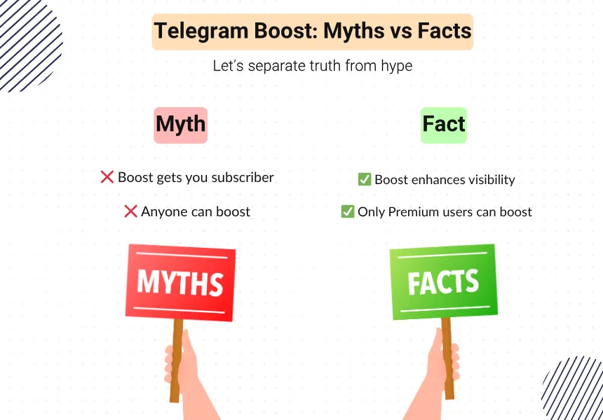 Common Misconceptions About Telegram Boost
