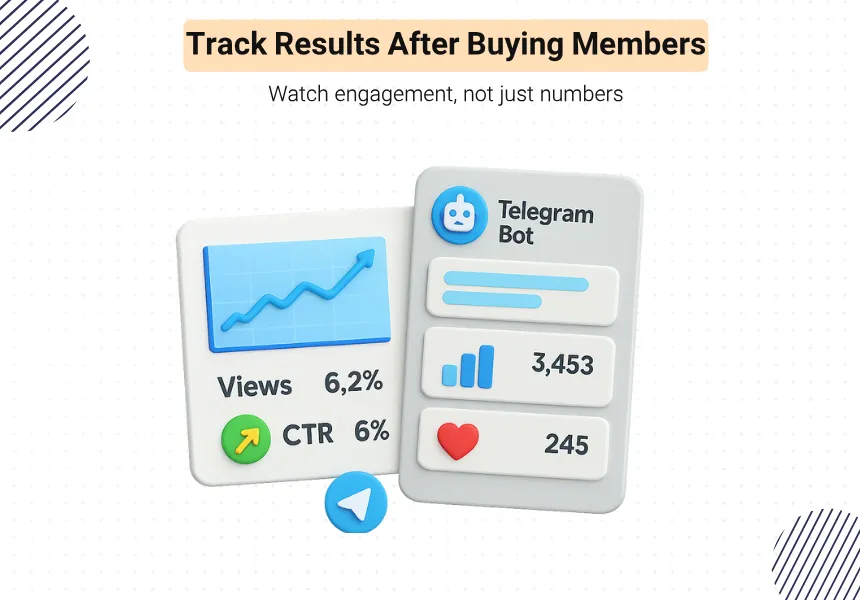 How to Track Channel Growth After Buying Members