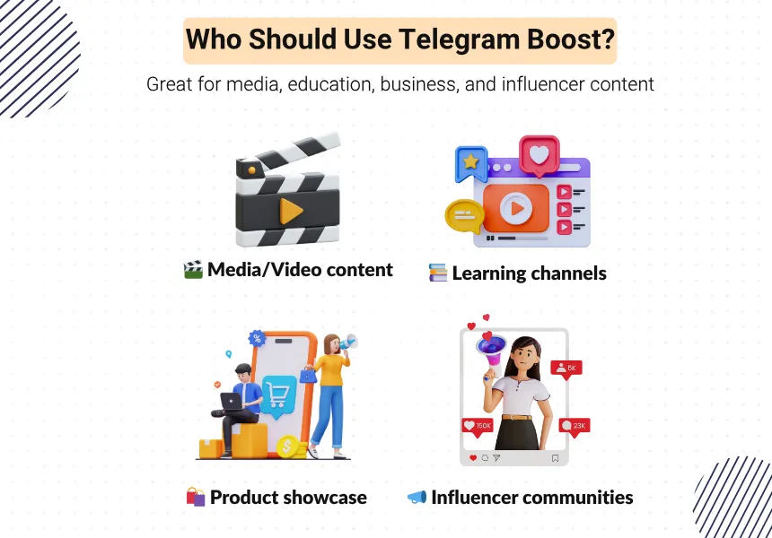 What Types of Content Benefit Most from Telegram Boost?