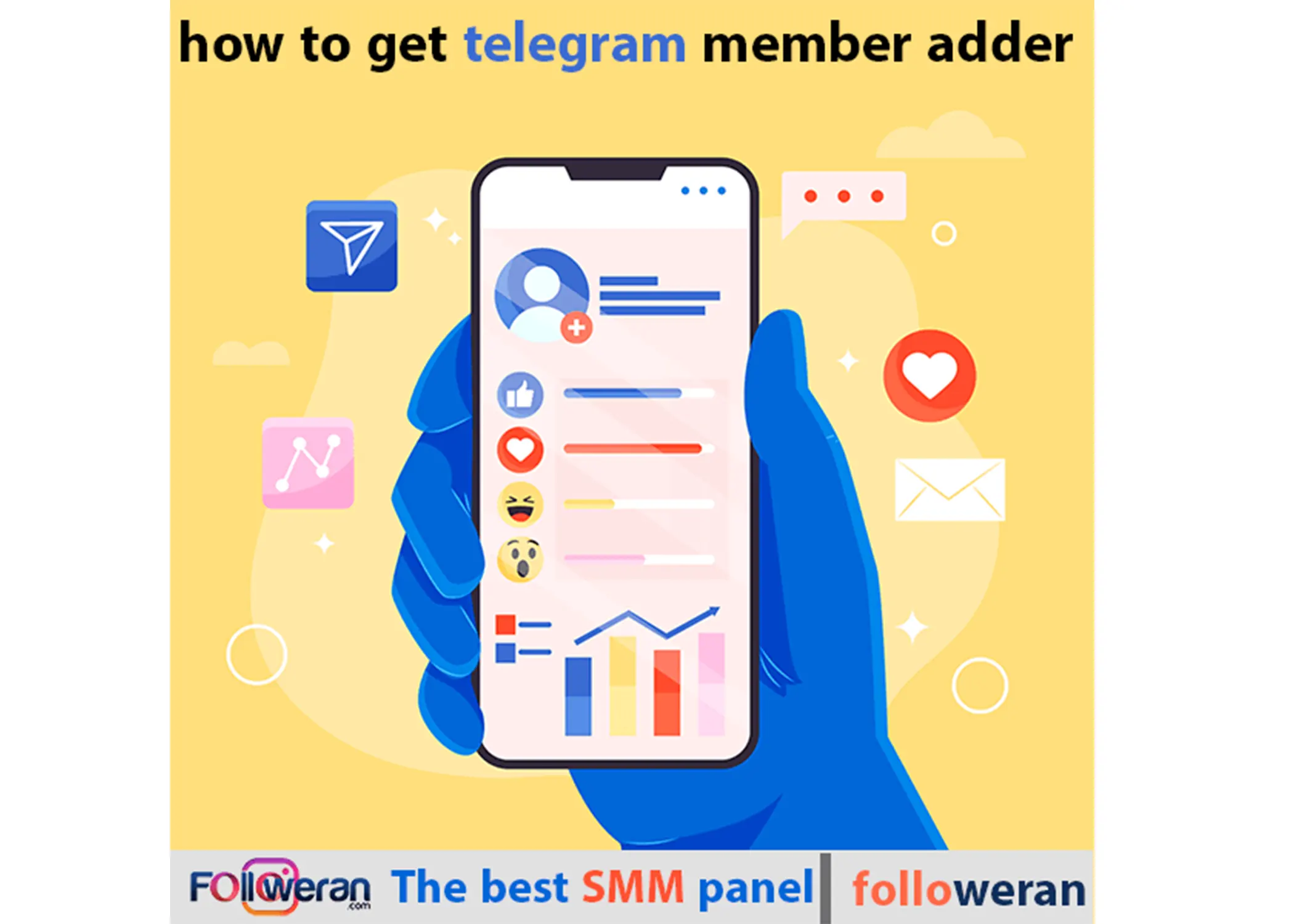Buy Telegram Members, Followeran