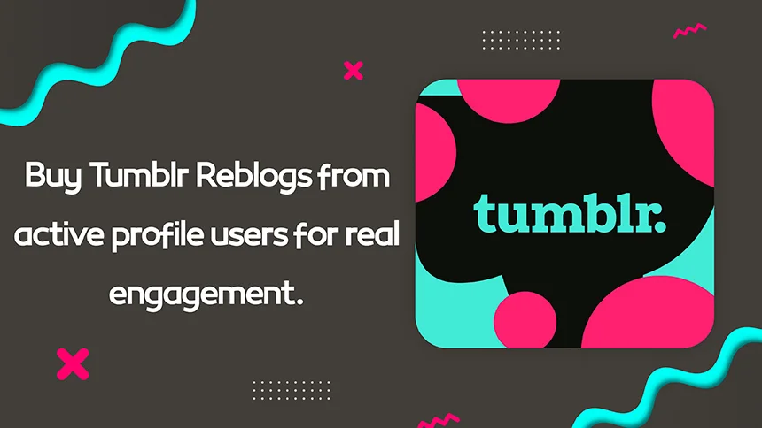 We offer reblogs from active profile users for real engagement.