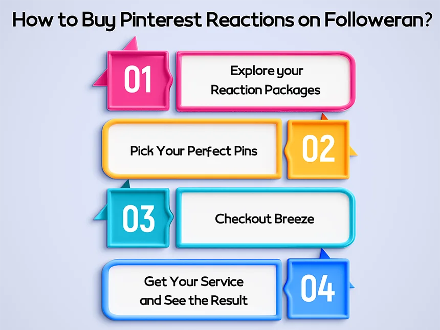 How to Buy Pinterest Reactions on Followeran?