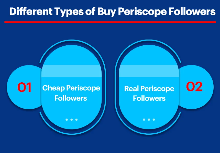 Different Types of Buy Periscope Followers in Followeran