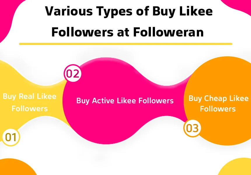 Various Types of Buy Likee Followers at Followeran