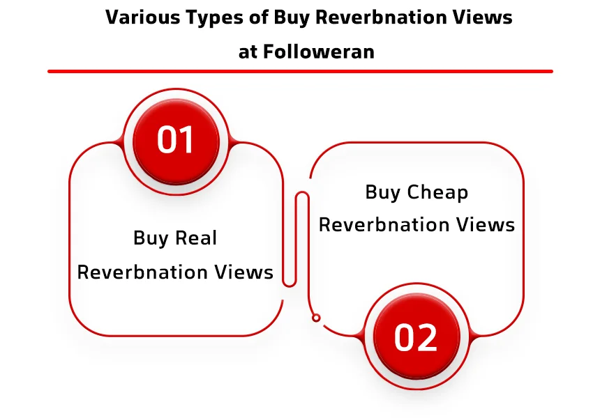 Various Types of Buy Reverbnation Views at Followeran