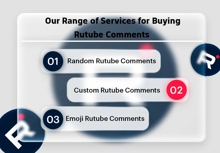 Our Range of Services for Buying Rutube Comments