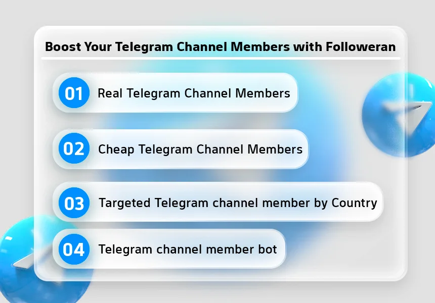 Boost Your Telegram Channel Members with Followeran