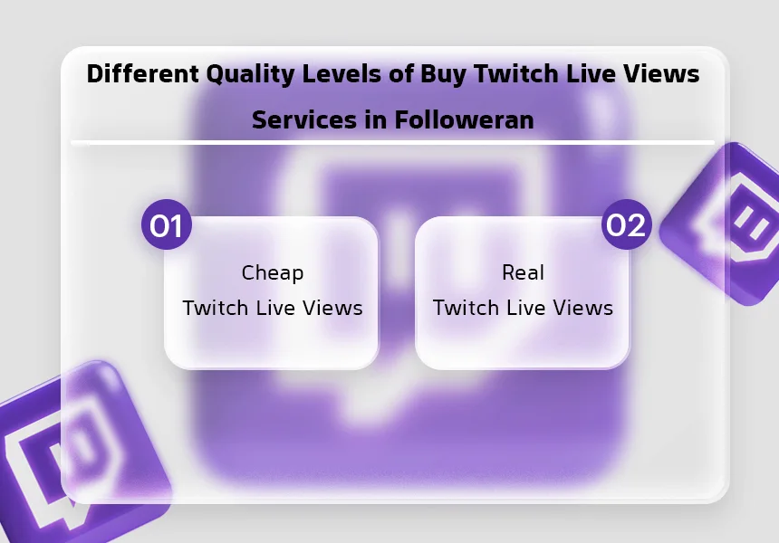 Different Quality Levels of Buy Twitch Live Views Services in Followeran