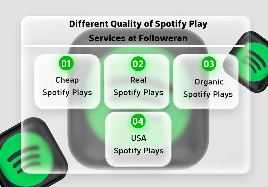 The Diverse Spotify Play Services at Followeran