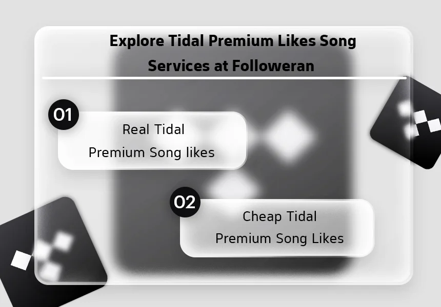 Explore Tidal Premium Song Likes Services at Followeran