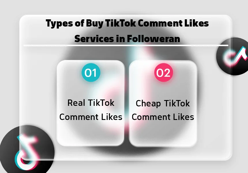 Types of Buy TikTok Comment Likes Services in Followeran