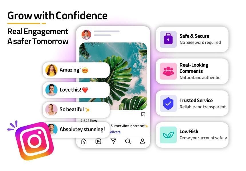 Safety of buying Instagram Comments from Followeran