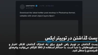 آموزش نحوه پست گذاشتن در توییتر