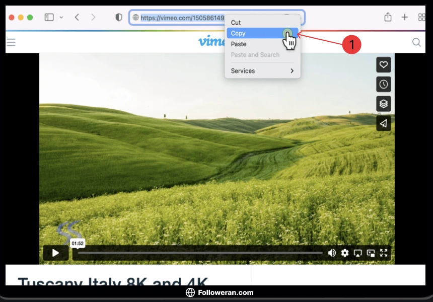 دانلود از ویمئو با استفاده از نرم افزار 4K Video Downloader